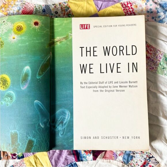 Vintage Hardcover 1956 The World We Live In: Special Edition for Young Readers - Picture 1 of 10